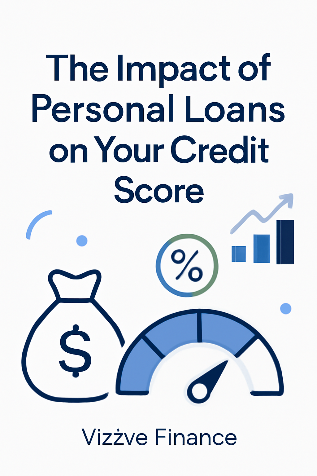 Personal loan effect on credit score illustration